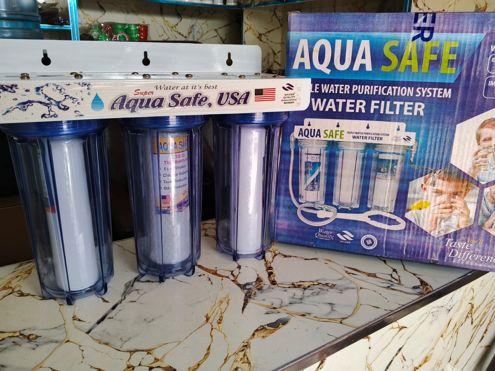 Aqua Safe Triple Filtration