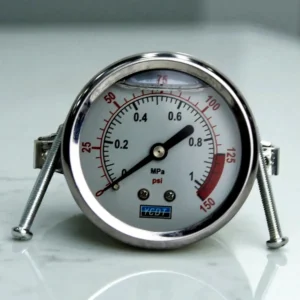 150 PSI Commercial Water Pressure Gauge – Durable and Accurate Pressure Monitoring for RO Water Filter Plants (Pakistan)