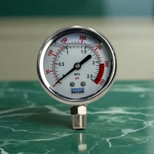 Top 350 PSI Water Pressure Gauge for Commercial RO Water Filter Plants – Durable and Accurate RO Water Filtration (Pakistan)